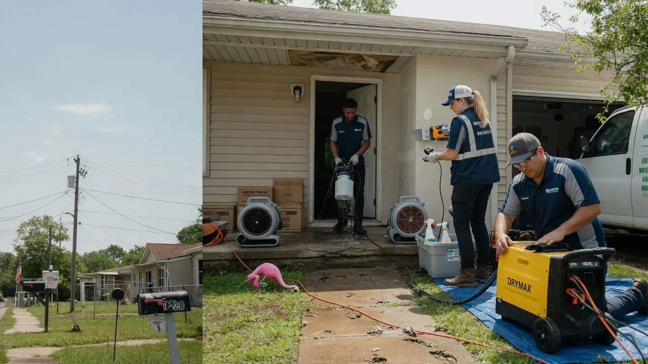 Storm Damage Water Removal in Saint Francisville, LA near me